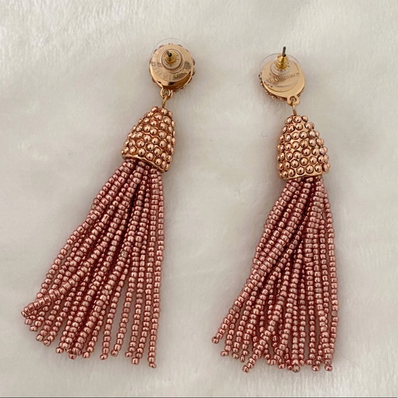 NWT Baublebar Piñata Tassel Drops, Rose Gold - Picture 7 of 14